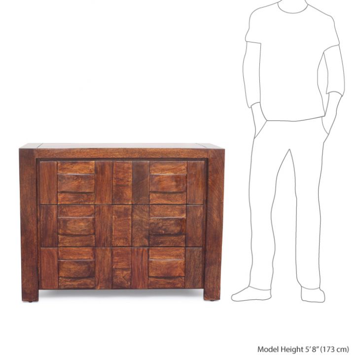 Dublie Chest of Drawers Brown